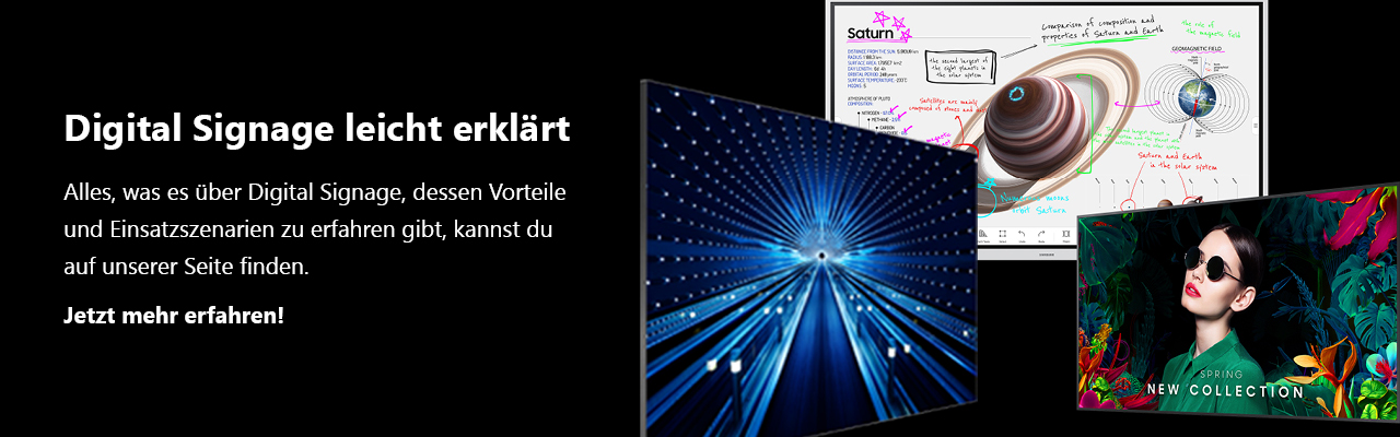 Banner Digitel Signage erklärt